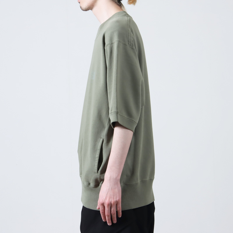 THE NORTH FACE PURPLE LABEL( Ρե ѡץ졼٥) 11oz Field Short Sleeve Sweatshirt