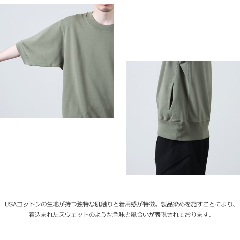 THE NORTH FACE PURPLE LABEL( Ρե ѡץ졼٥) 11oz Field Short Sleeve Sweatshirt
