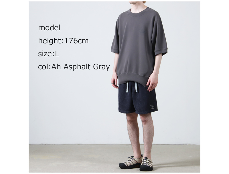 THE NORTH FACE PURPLE LABEL( Ρե ѡץ졼٥) 11oz Field Short Sleeve Sweatshirt