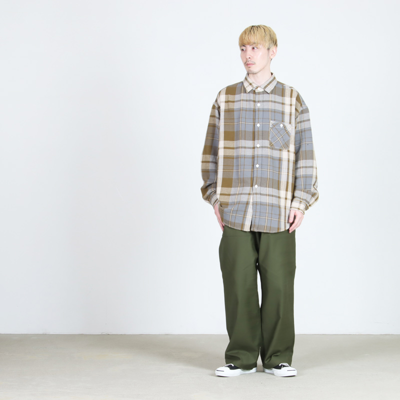 THE NORTH FACE PURPLE LABEL( Ρե ѡץ졼٥) Flannel Plaid Field Shirt