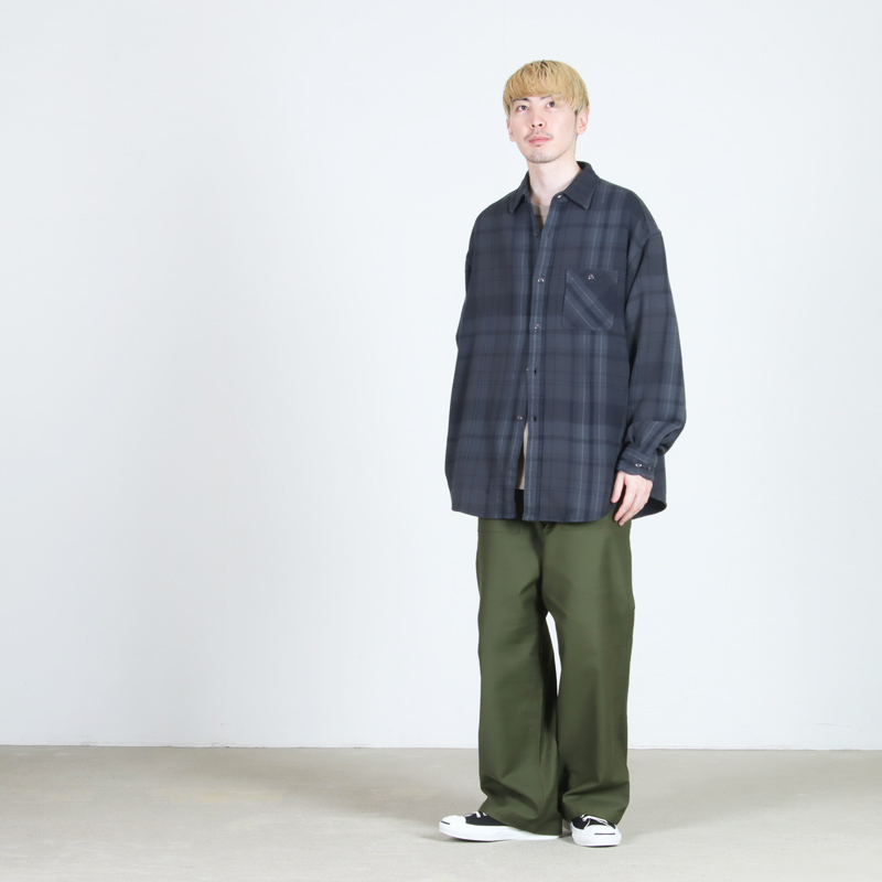 THE NORTH FACE PURPLE LABEL( Ρե ѡץ졼٥) Flannel Plaid Field Shirt