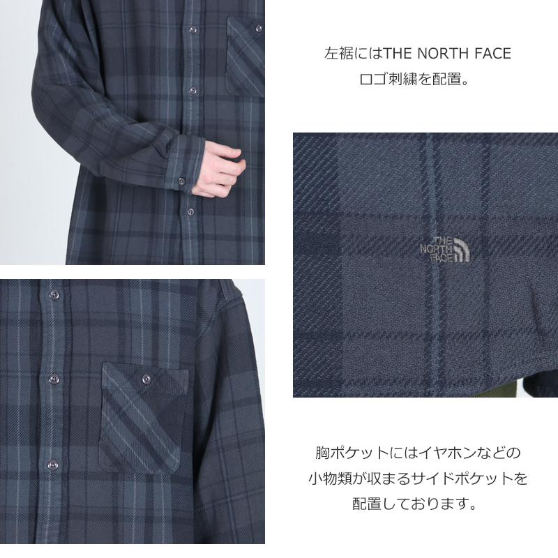 THE NORTH FACE PURPLE LABEL( Ρե ѡץ졼٥) Flannel Plaid Field Shirt