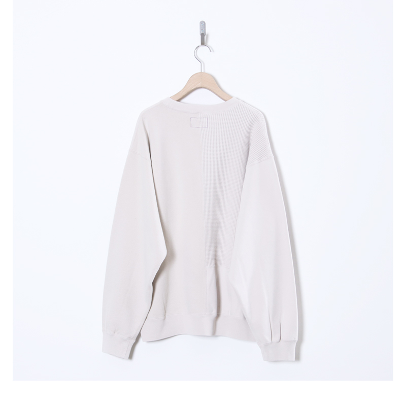 THE NORTH FACE PURPLE LABEL(�� �Ρ����ե����� �ѡ��ץ�졼�٥�) Field Patchworked Crewneck Sweatshirt