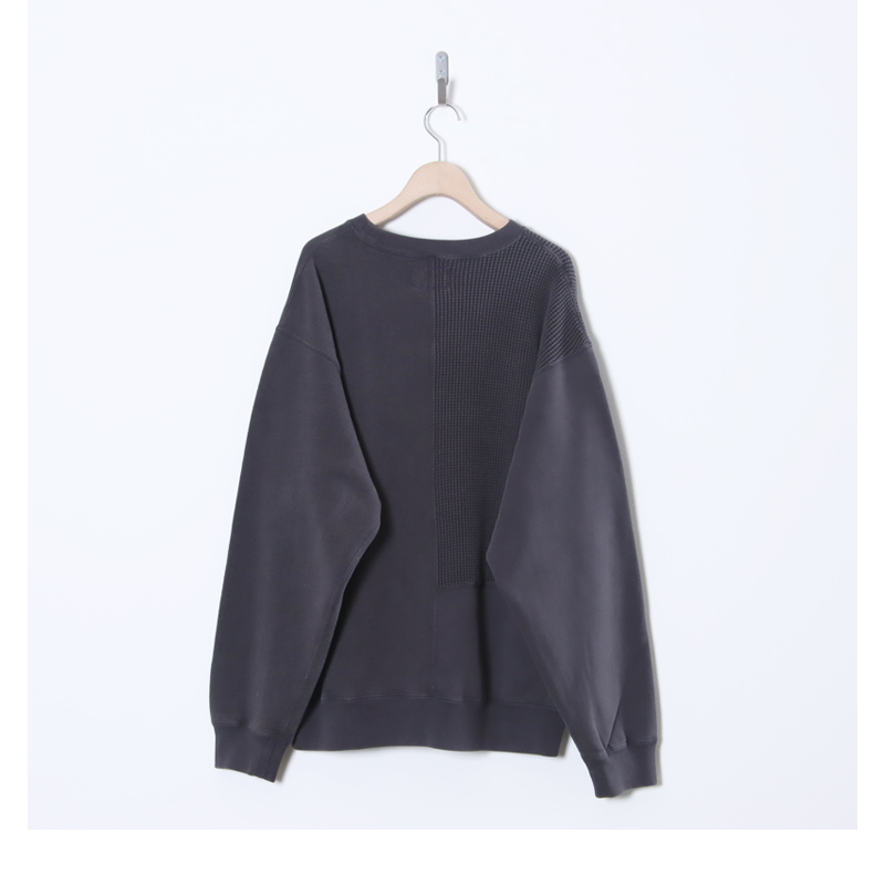 THE NORTH FACE PURPLE LABEL(�� �Ρ����ե����� �ѡ��ץ�졼�٥�) Field Patchworked Crewneck Sweatshirt