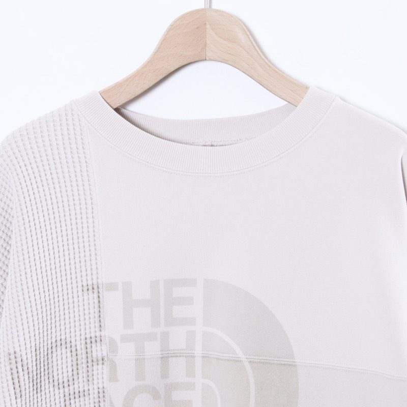 THE NORTH FACE PURPLE LABEL(�� �Ρ����ե����� �ѡ��ץ�졼�٥�) Field Patchworked Crewneck Sweatshirt
