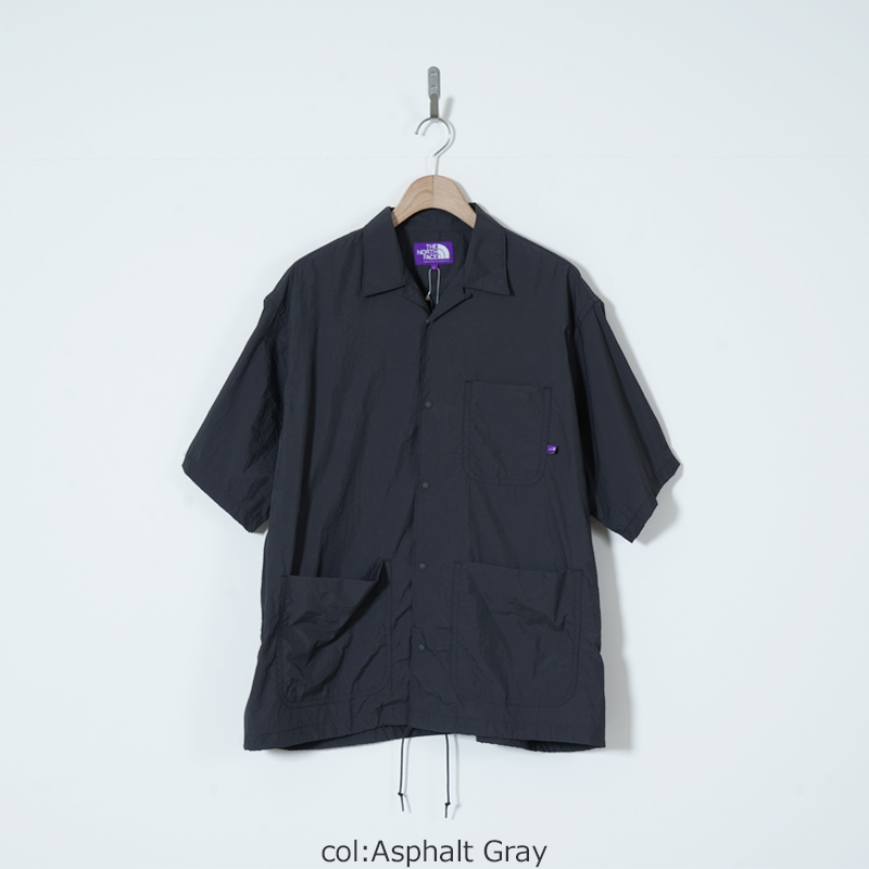 THE NORTH FACE PURPLE LABEL(�� �Ρ����ե����� �ѡ��ץ�졼�٥�) Nylon Taffeta Field S/S Shirt