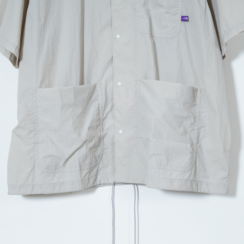 THE NORTH FACE PURPLE LABEL(�� �Ρ����ե����� �ѡ��ץ�졼�٥�) Nylon Taffeta Field S/S Shirt