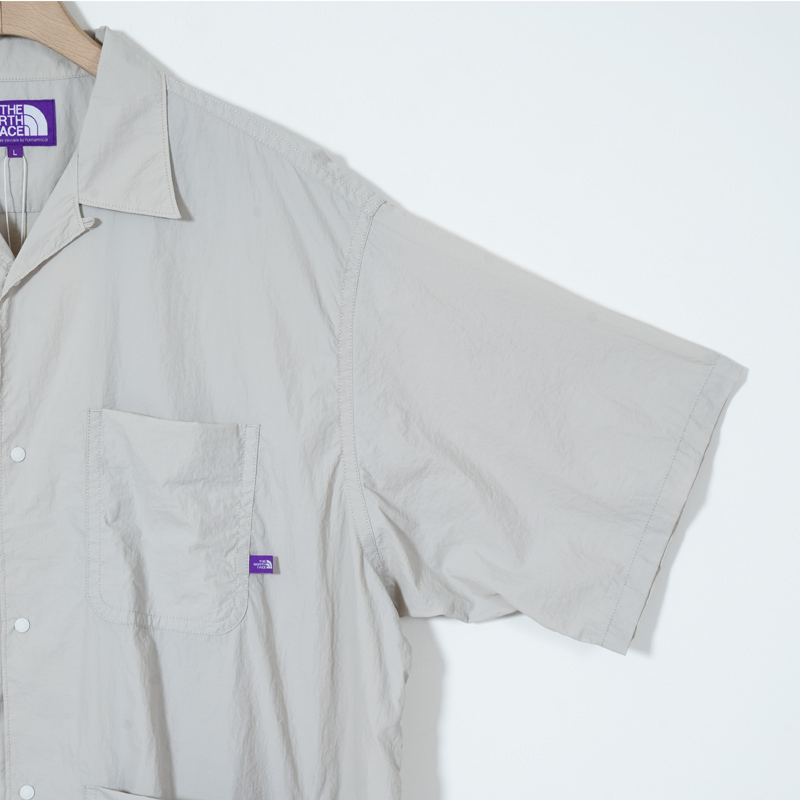 THE NORTH FACE PURPLE LABEL(�� �Ρ����ե����� �ѡ��ץ�졼�٥�) Nylon Taffeta Field S/S Shirt
