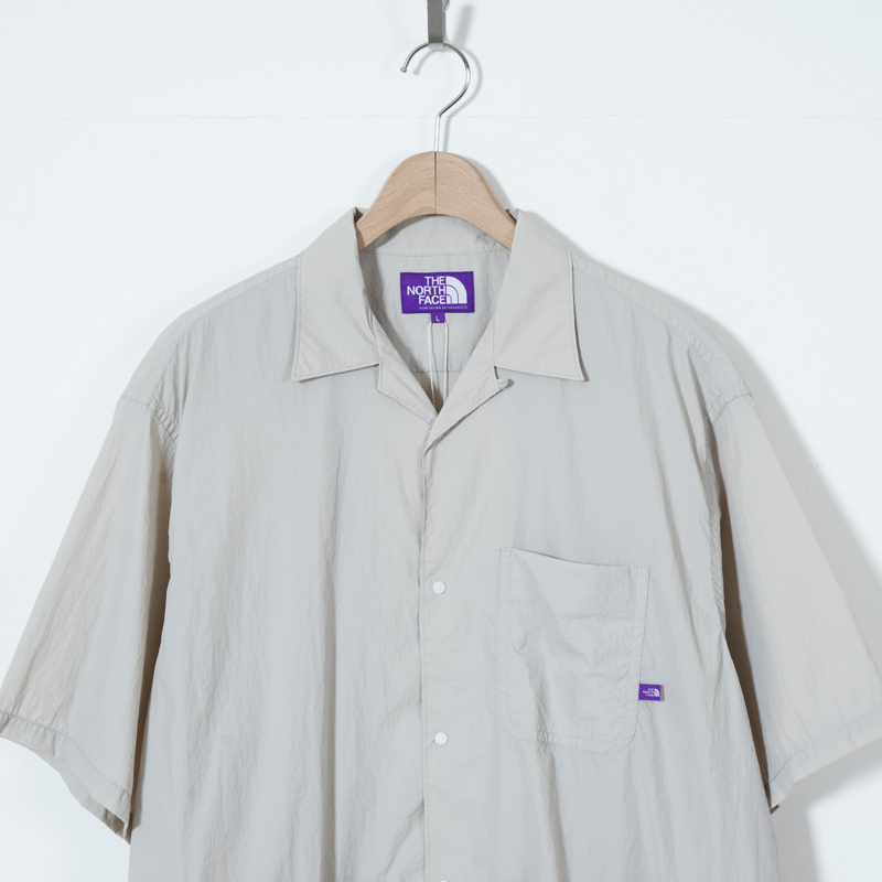 THE NORTH FACE PURPLE LABEL(�� �Ρ����ե����� �ѡ��ץ�졼�٥�) Nylon Taffeta Field S/S Shirt