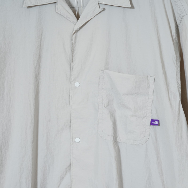 THE NORTH FACE PURPLE LABEL(�� �Ρ����ե����� �ѡ��ץ�졼�٥�) Nylon Taffeta Field S/S Shirt