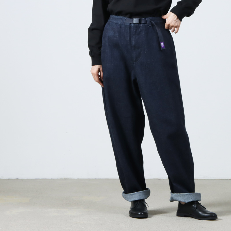 THE NORTH FACE PURPLE LABEL( Ρե ѡץ졼٥) Denim Wide Tapered Field Pants