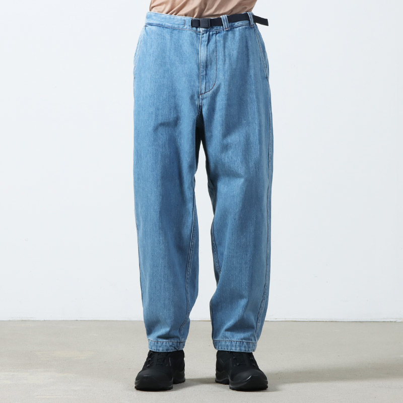 THE NORTH FACE PURPLE LABEL( Ρե ѡץ졼٥) Denim Wide Tapered Field Pants