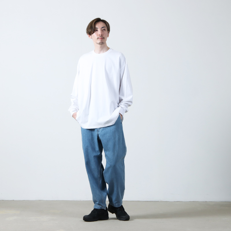 THE NORTH FACE PURPLE LABEL( Ρե ѡץ졼٥) Denim Wide Tapered Field Pants