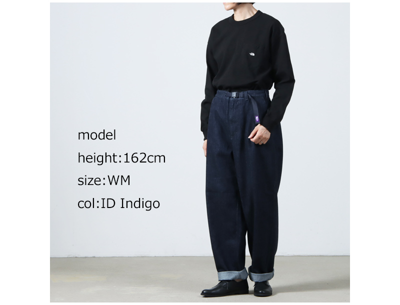 THE NORTH FACE PURPLE LABEL( Ρե ѡץ졼٥) Denim Wide Tapered Field Pants