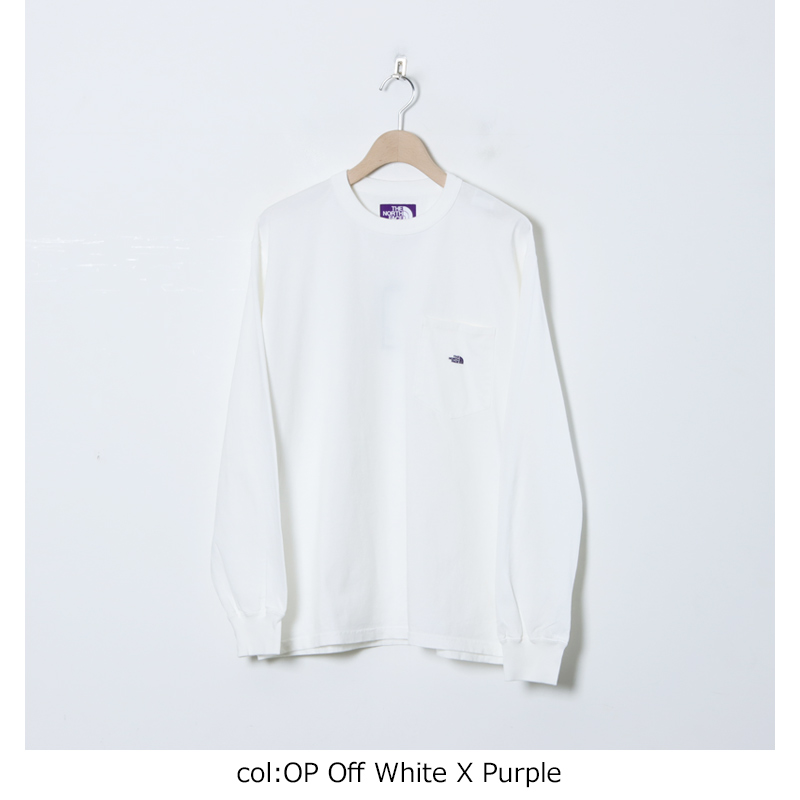 THE NORTH FACE PURPLE LABEL( Ρե ѡץ졼٥) 7oz Long Sleeve Pocket Tee