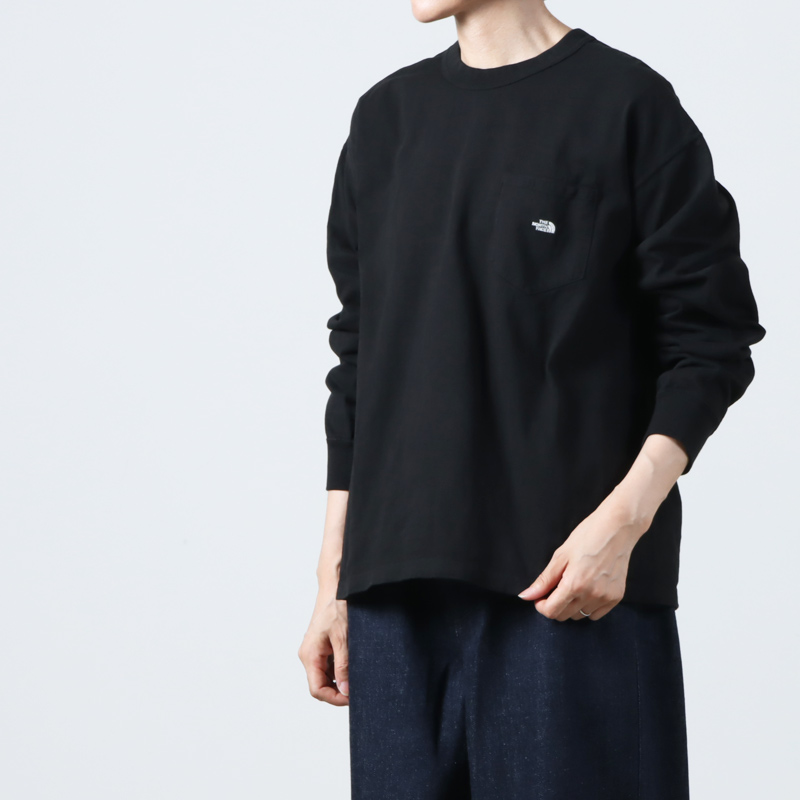 THE NORTH FACE PURPLE LABEL( Ρե ѡץ졼٥) 7oz Long Sleeve Pocket Tee