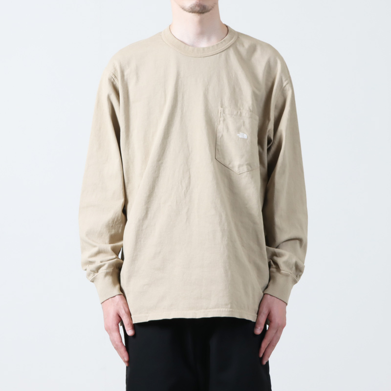 THE NORTH FACE PURPLE LABEL( Ρե ѡץ졼٥) 7oz Long Sleeve Pocket Tee