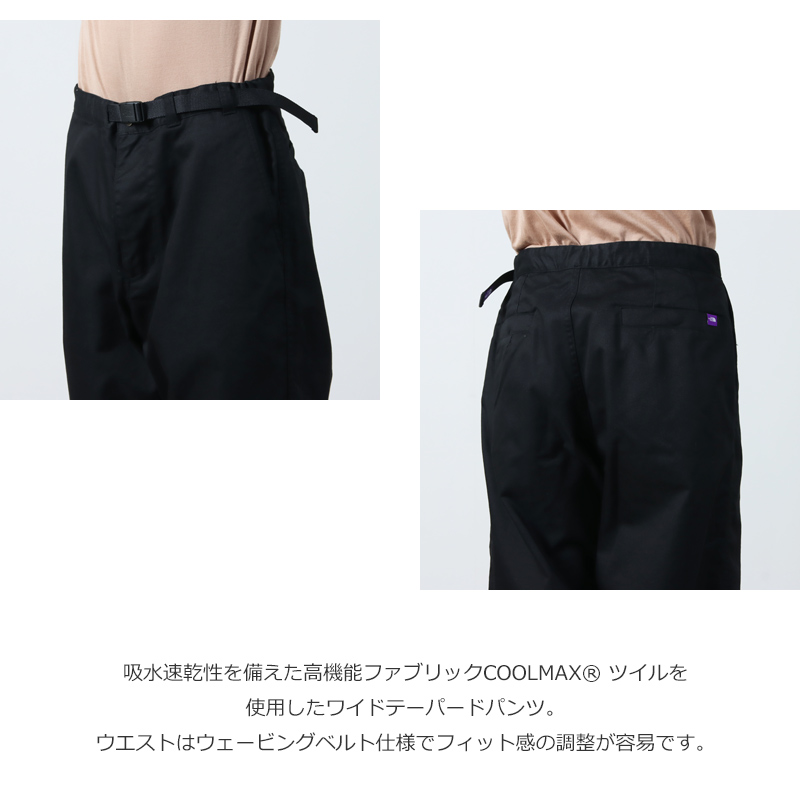 THE NORTH FACE PURPLE LABEL( Ρե ѡץ졼٥) COOLMAX Chino Wide Tapered Pants