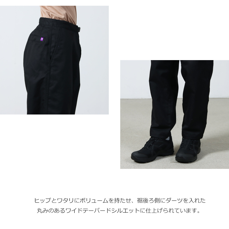 THE NORTH FACE PURPLE LABEL( Ρե ѡץ졼٥) COOLMAX Chino Wide Tapered Pants