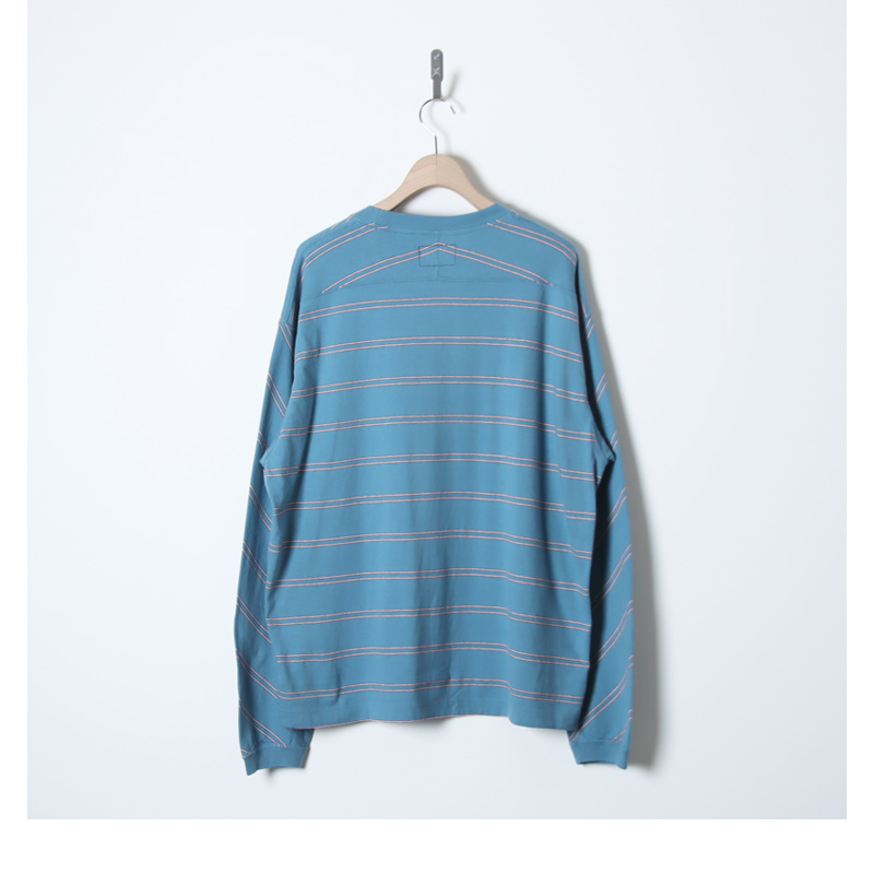 THE NORTH FACE PURPLE LABEL(�� �Ρ����ե����� �ѡ��ץ�졼�٥�) Field Long Sleeve Striped Tee