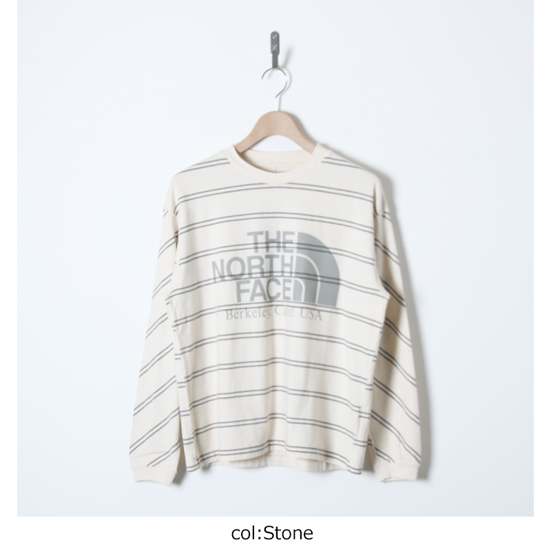 THE NORTH FACE PURPLE LABEL(�� �Ρ����ե����� �ѡ��ץ�졼�٥�) Field Long Sleeve Striped Tee