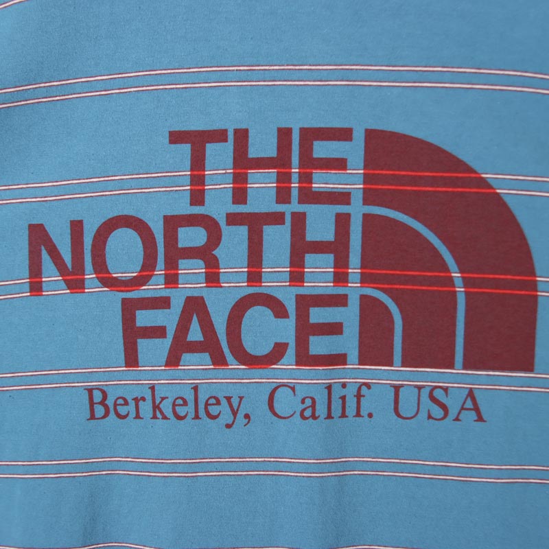 THE NORTH FACE PURPLE LABEL(�� �Ρ����ե����� �ѡ��ץ�졼�٥�) Field Long Sleeve Striped Tee