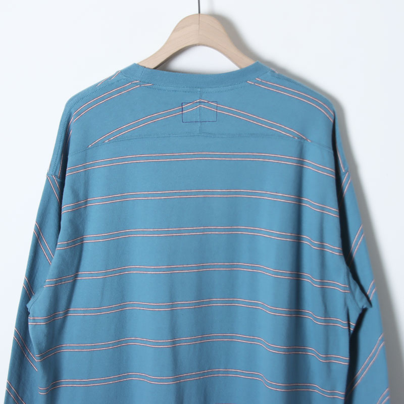 THE NORTH FACE PURPLE LABEL(�� �Ρ����ե����� �ѡ��ץ�졼�٥�) Field Long Sleeve Striped Tee