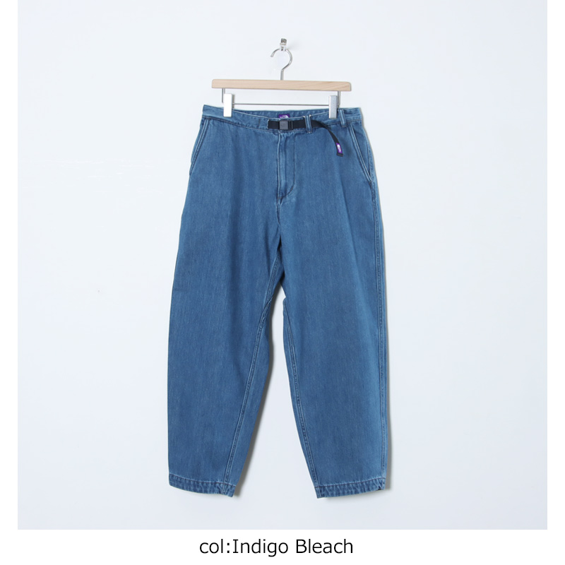 THE NORTH FACE PURPLE LABEL(�� �Ρ����ե����� �ѡ��ץ�졼�٥�) Denim Wide Tapered Field Pants