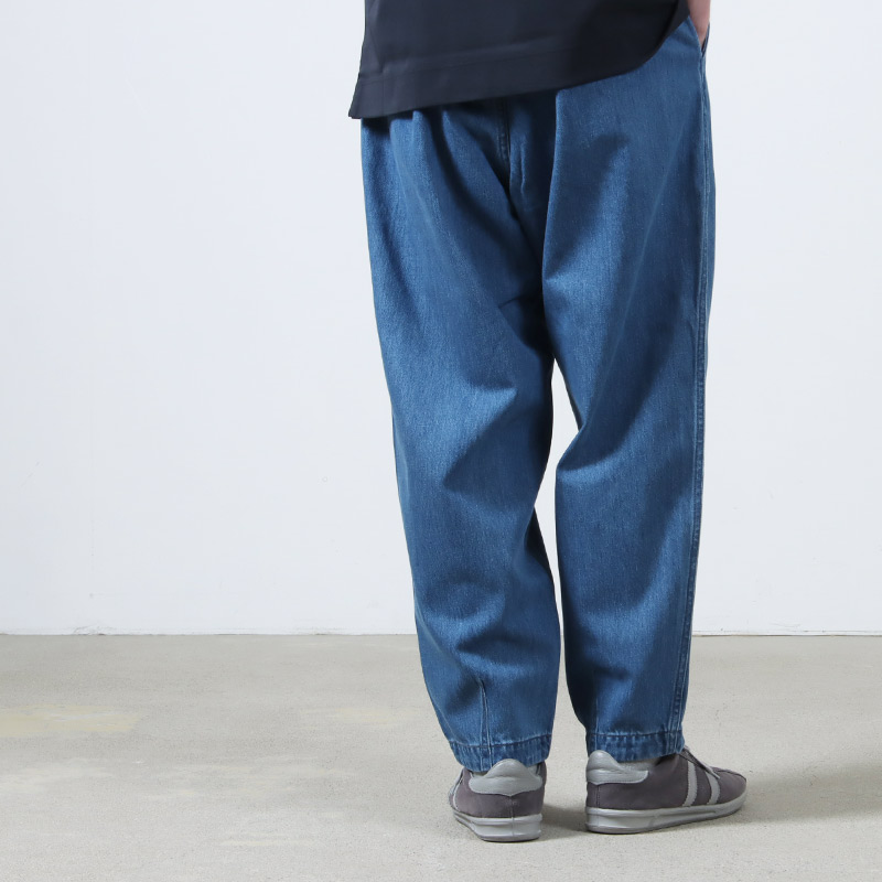 THE NORTH FACE PURPLE LABEL(�� �Ρ����ե����� �ѡ��ץ�졼�٥�) Denim Wide Tapered Field Pants