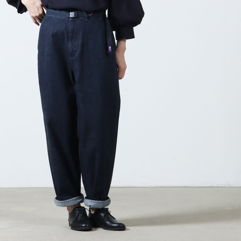 THE NORTH FACE PURPLE LABEL(�� �Ρ����ե����� �ѡ��ץ�졼�٥�) Denim Wide Tapered Field Pants