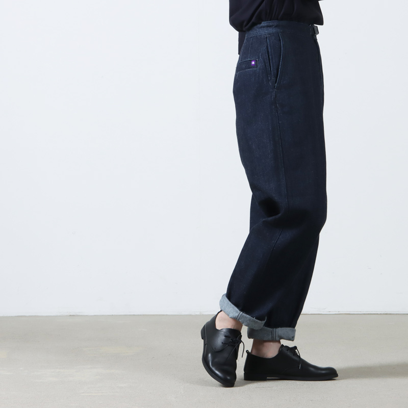 THE NORTH FACE PURPLE LABEL(�� �Ρ����ե����� �ѡ��ץ�졼�٥�) Denim Wide Tapered Field Pants