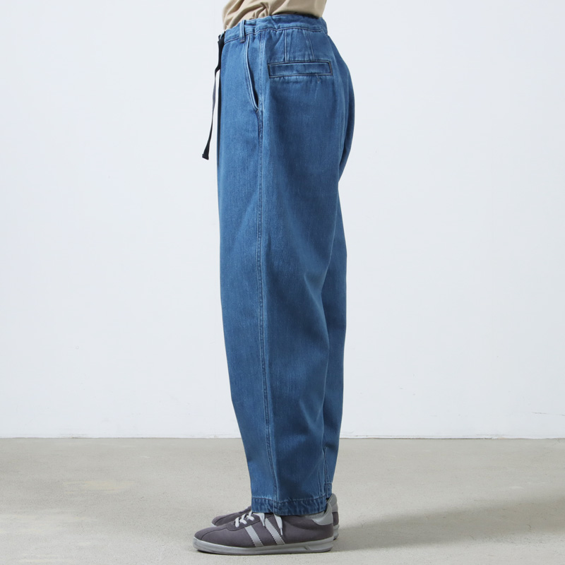 THE NORTH FACE PURPLE LABEL(�� �Ρ����ե����� �ѡ��ץ�졼�٥�) Denim Wide Tapered Field Pants