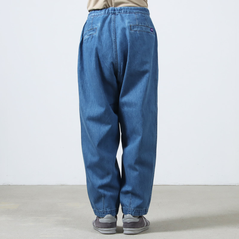 THE NORTH FACE PURPLE LABEL(�� �Ρ����ե����� �ѡ��ץ�졼�٥�) Denim Wide Tapered Field Pants