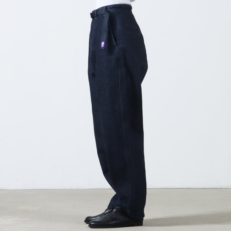 THE NORTH FACE PURPLE LABEL(�� �Ρ����ե����� �ѡ��ץ�졼�٥�) Denim Wide Tapered Field Pants