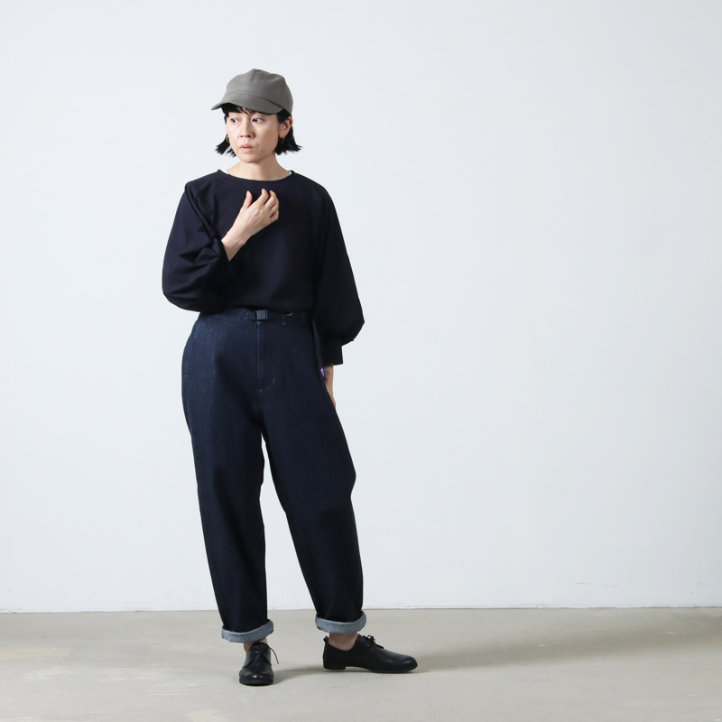 THE NORTH FACE PURPLE LABEL(�� �Ρ����ե����� �ѡ��ץ�졼�٥�) Denim Wide Tapered Field Pants