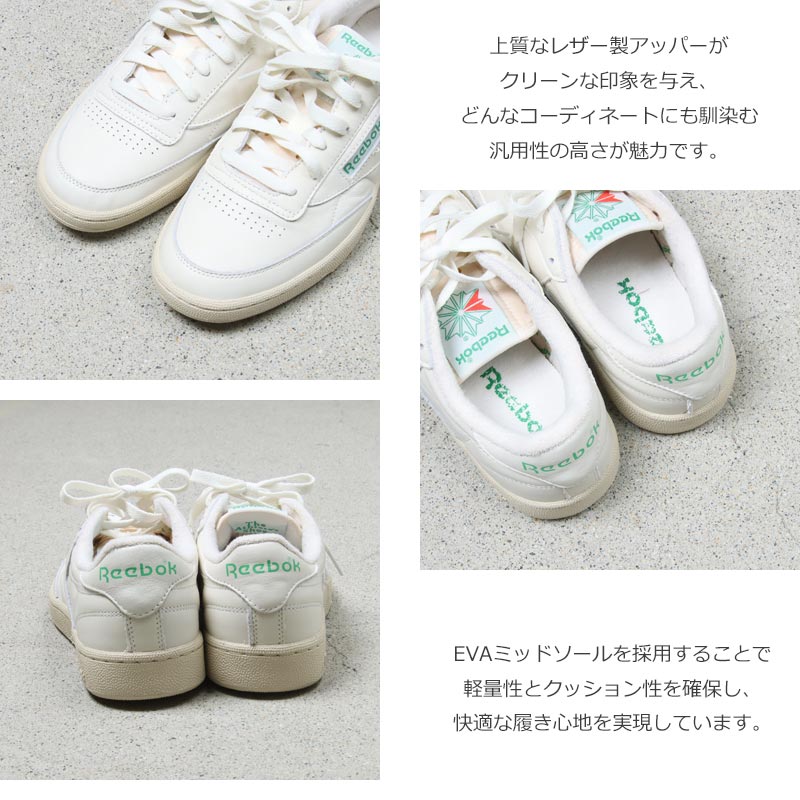 Reebok(꡼ܥå) ֥ 85 ơ / CLUB C 85 VINTAGE ʥȥåץ硼