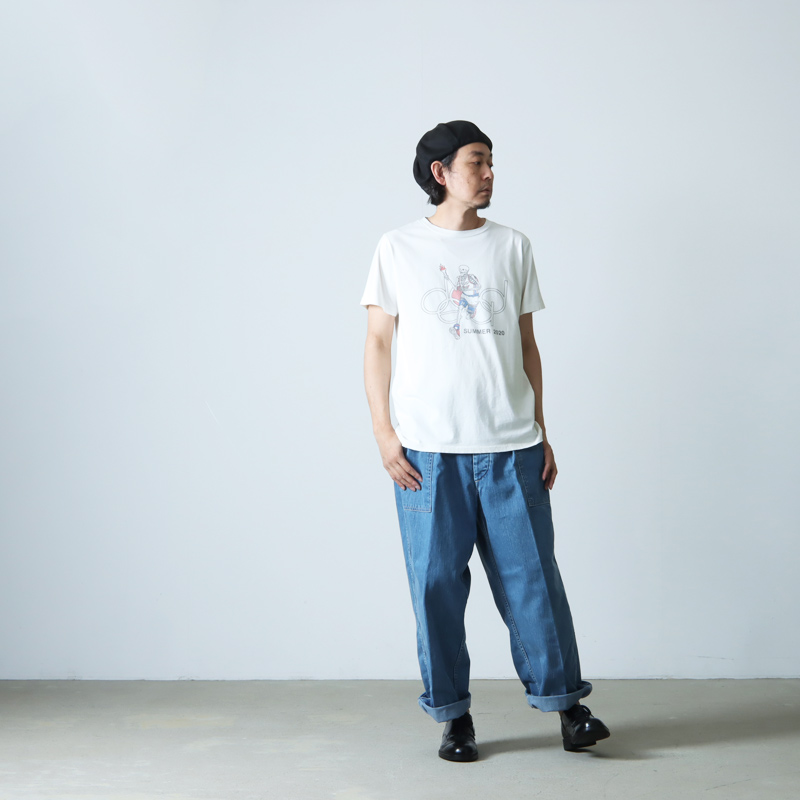 18ss REMI RELIEF for three one スペシャル加工T