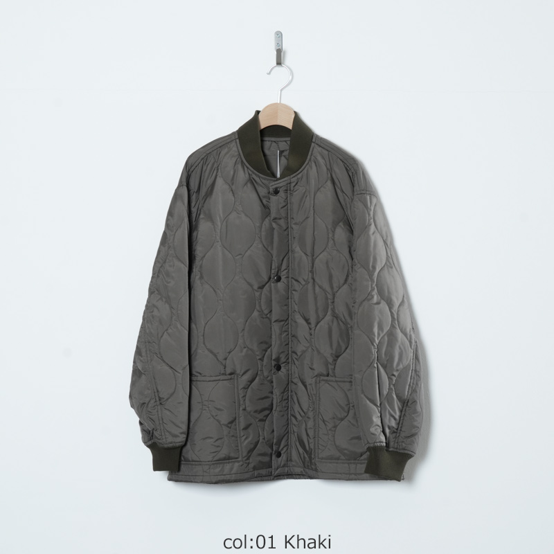 blurhmsROOTSTOCK(�֥顼�ॹ �롼�ĥ��ȥå�) Nylon Quilted CWU Jacket