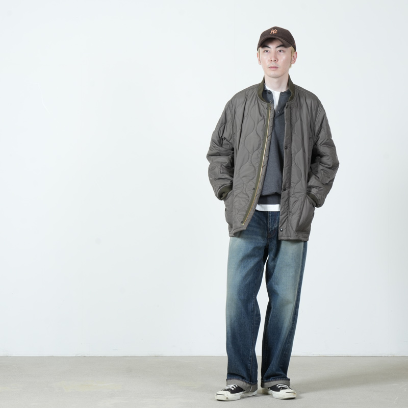 blurhmsROOTSTOCK(�֥顼�ॹ �롼�ĥ��ȥå�) Nylon Quilted CWU Jacket