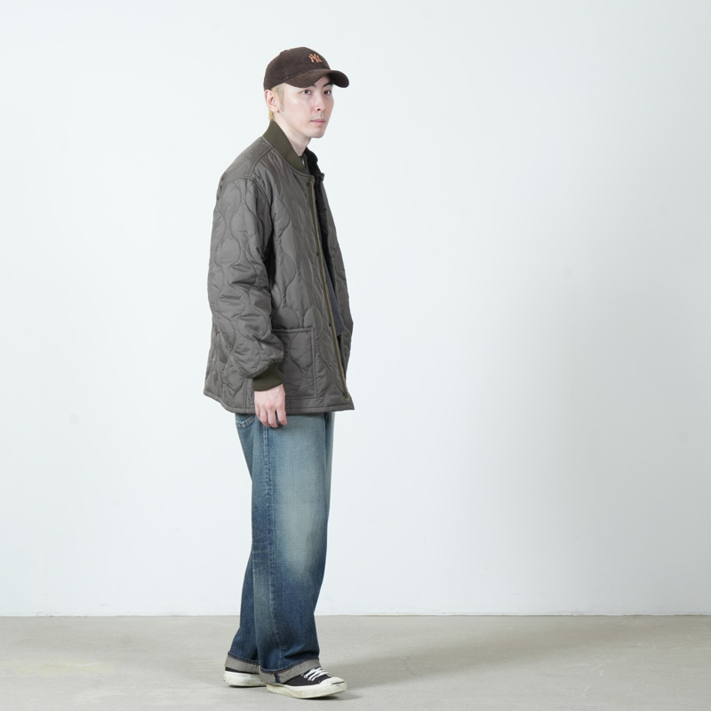 blurhmsROOTSTOCK(�֥顼�ॹ �롼�ĥ��ȥå�) Nylon Quilted CWU Jacket