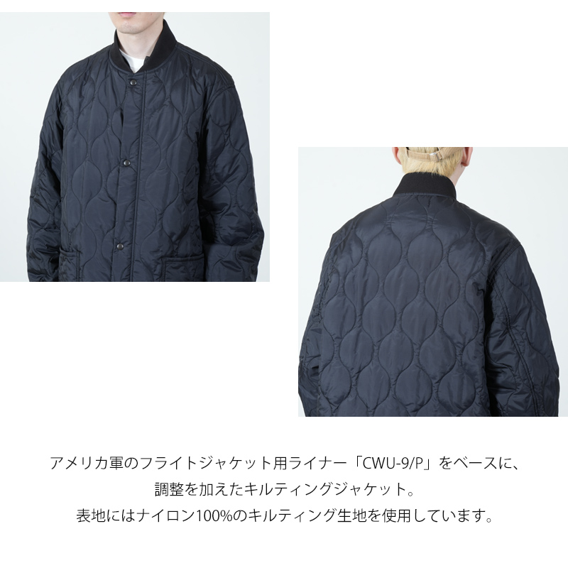 blurhmsROOTSTOCK(�֥顼�ॹ �롼�ĥ��ȥå�) Nylon Quilted CWU Jacket