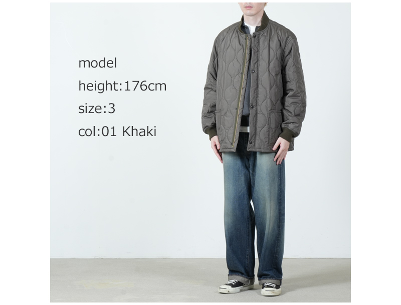 blurhmsROOTSTOCK(�֥顼�ॹ �롼�ĥ��ȥå�) Nylon Quilted CWU Jacket
