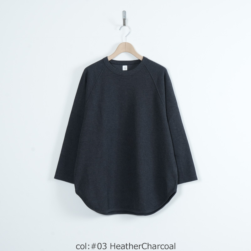 blurhmsROOTSTOCK(�֥顼�ॹ �롼�ĥ��ȥå�) Rough&Smooth Thermal Baseball Raglan Tee