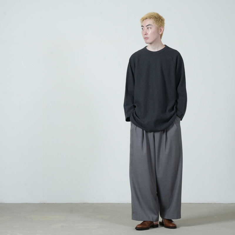 blurhmsROOTSTOCK(�֥顼�ॹ �롼�ĥ��ȥå�) Rough&Smooth Thermal Baseball Raglan Tee