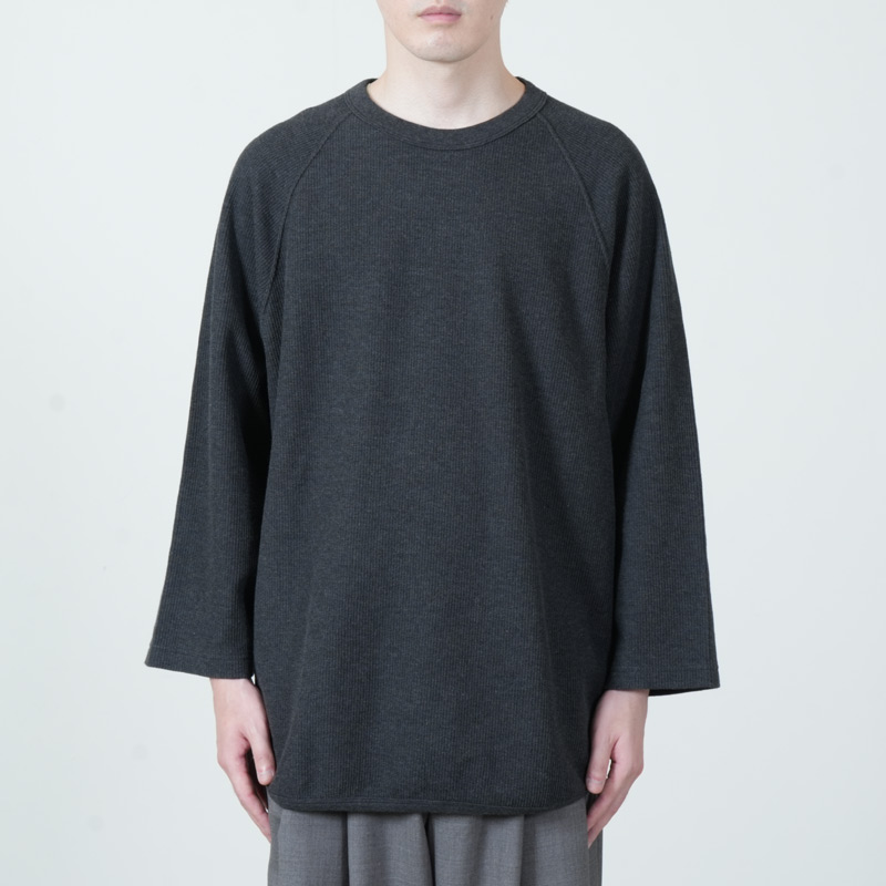 blurhmsROOTSTOCK(�֥顼�ॹ �롼�ĥ��ȥå�) Rough&Smooth Thermal Baseball Raglan Tee