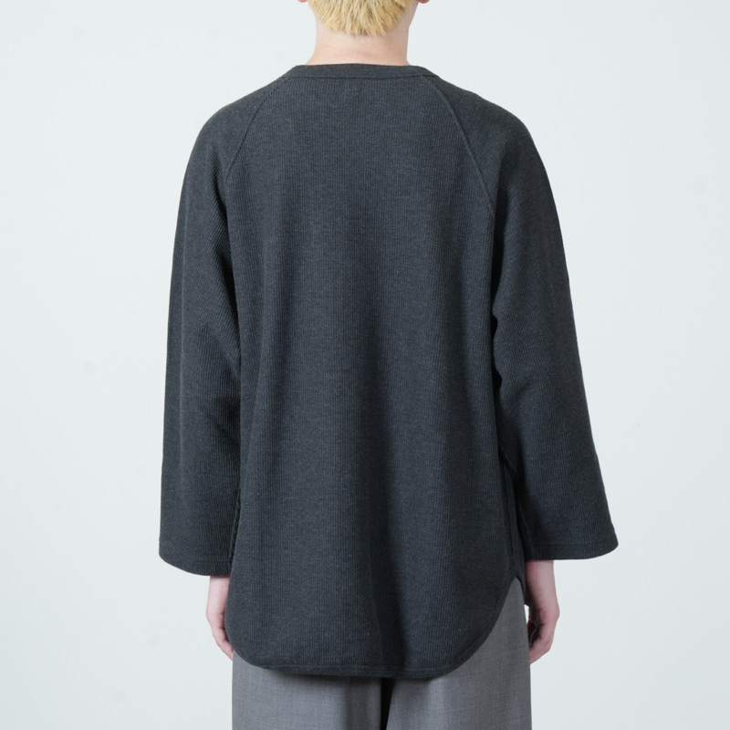 blurhmsROOTSTOCK(�֥顼�ॹ �롼�ĥ��ȥå�) Rough&Smooth Thermal Baseball Raglan Tee