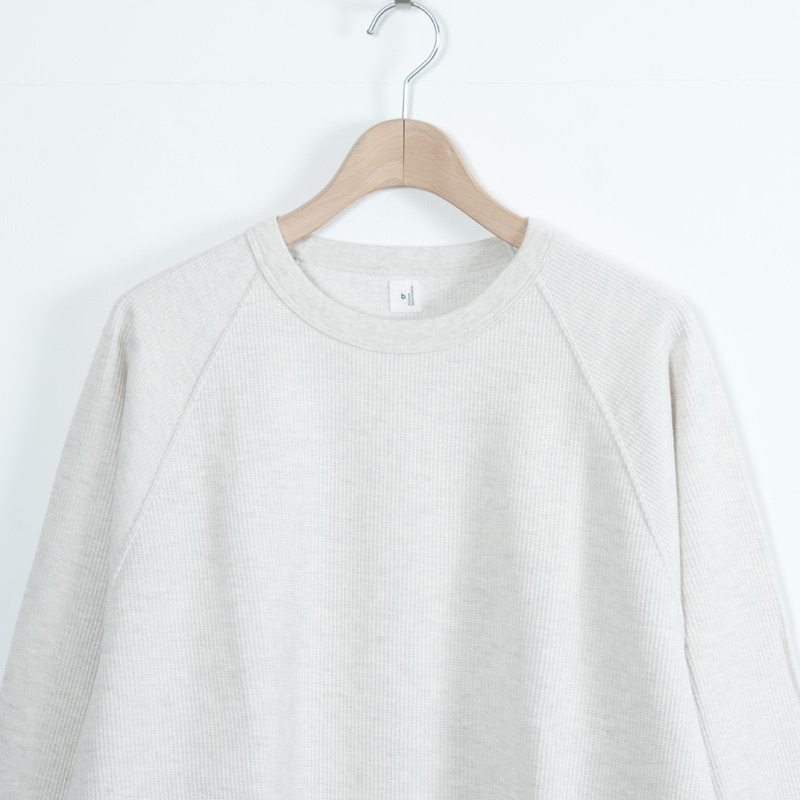 blurhmsROOTSTOCK(�֥顼�ॹ �롼�ĥ��ȥå�) Rough&Smooth Thermal Baseball Raglan Tee