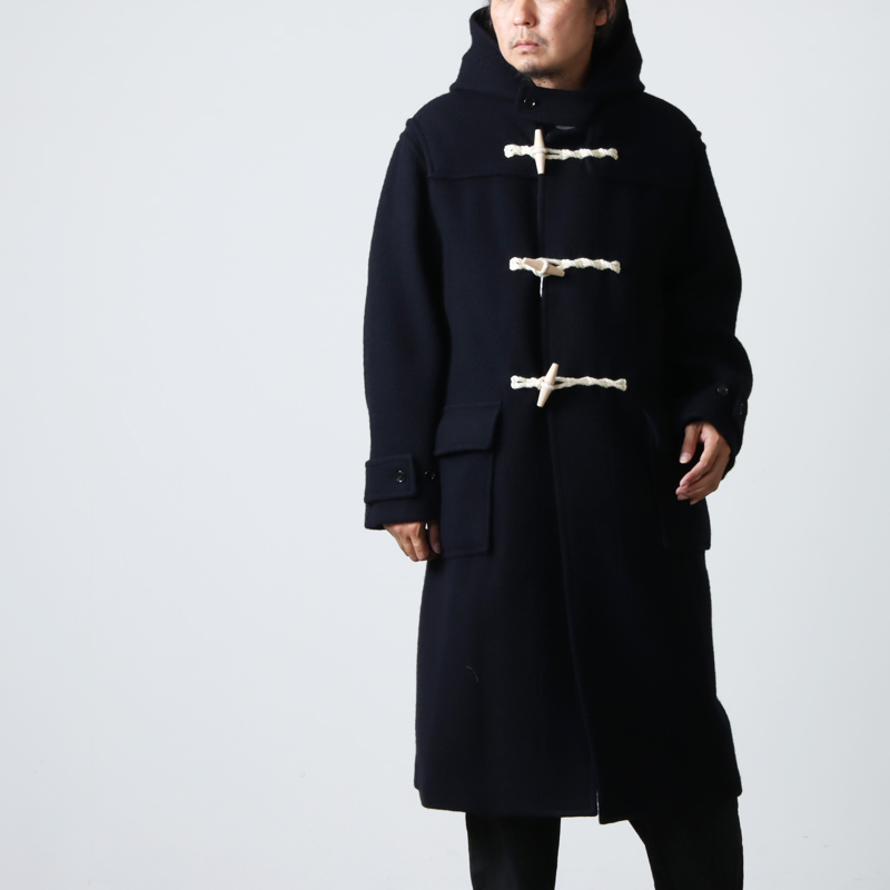 blurhmsROOTSTOCK (ブラームス ルーツストック) Wool Melton Duffle Coat / ウールメルトン ダッフルコート