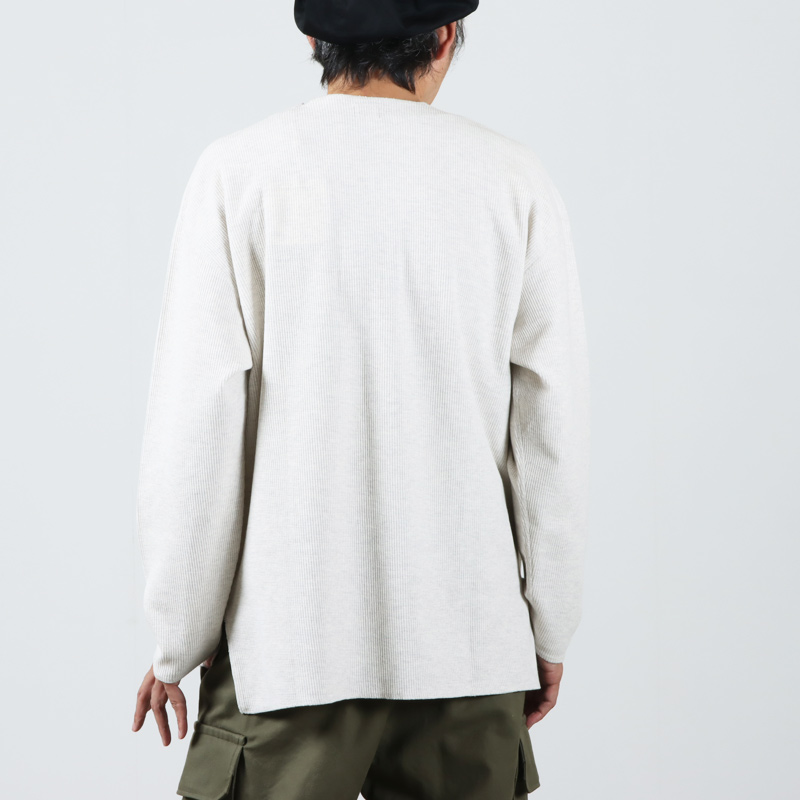 blurhmsROOTSTOCK (ブラームス ルーツストック) Rough&Smooth Thermal Over-neck / ラフアンド