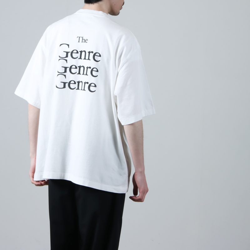 blurhmsROOTSTOCK (ブラームス ルーツストック) The Genre The Print Tee WIDE / The Genre  The プリントTシャツ ワイド